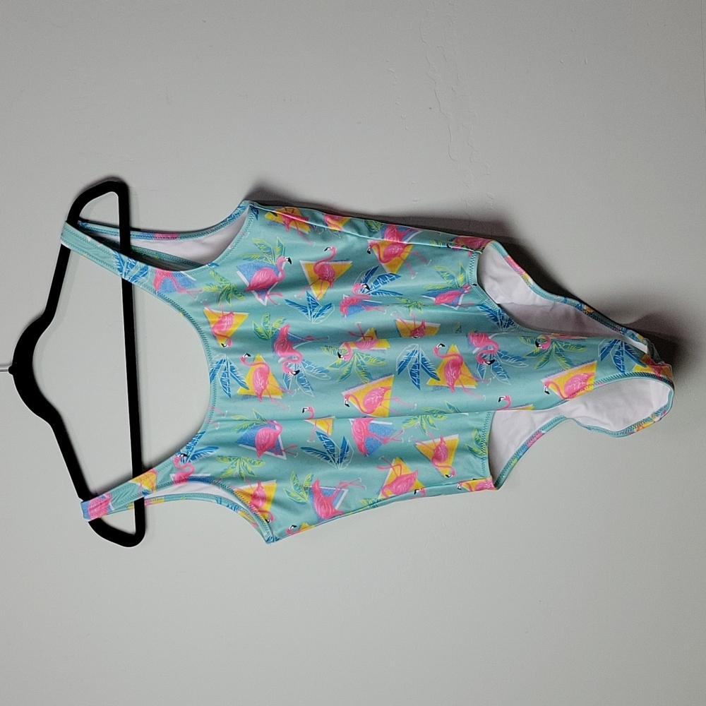 Chubbies Flamingo 1 Piece Swimsuit Gem